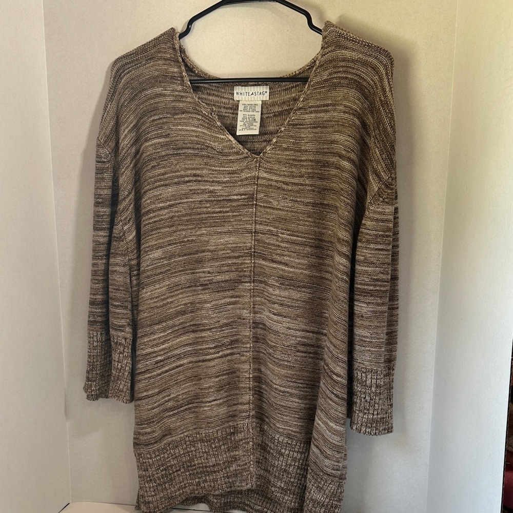 White Stag lightweight neutral tone Sweater